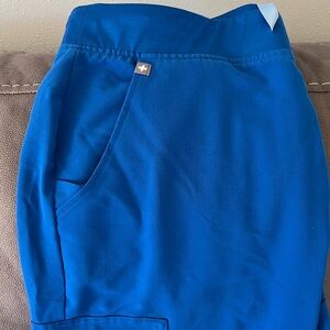 Figs blue joggers petite large